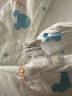 迪士尼嬰兒衣服60g新生兒連體衣夾棉滿(mǎn)月寶寶百天睡衣春秋季 藍色 73cm 曬單實(shí)拍圖