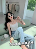 莫代爾小吊帶背心女純棉可外穿內(nèi)搭白色薄款內(nèi)衣顯瘦修身學(xué)生打底衫上衣 珍珠白 圓領(lǐng)百搭 均碼 【70-120斤-修身美背】 曬單實(shí)拍圖