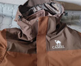 駱駝（CAMEL）三合一沖鋒衣男女新款戶(hù)外防暴雨防風(fēng)登山服進(jìn)藏外套AK80 A34CATR808，紅木棕/磚石褐，男女同款 L 曬單實(shí)拍圖