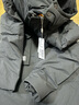 雪中飛童裝兒童羽絨服冬季女童時尚男童加厚加長款蓄熱極寒冬羽絨 黑色 160 cm 曬單實拍圖