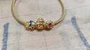 周生生黃金轉(zhuǎn)運(yùn)珠 Charme足金 六字大明咒玉髓串珠  93485C定價(jià) 曬單實(shí)拍圖