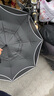 Momikawa德國反向傘雙層直骨傘長柄超大號防風暴雨專用雨傘男女車載反向傘 自動收內(nèi)黑外黑-110cm適合1-2人 曬單實拍圖