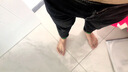 LEMBA男士牛仔褲25夏季薄款修身型彈力小腳九分褲男生韓版休閑長(zhǎng)褲子男 九分褲【黑灰】 28 碼 曬單實(shí)拍圖