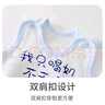 貝貝蟬（BEIBEICHAN）嬰兒馬甲護肚背心秋冬純棉寶寶春秋男女兒童新生兒內(nèi)穿嬰幼兒冬款 藍色小狗(單件護肚雙層) 73(13-16斤) 曬單實拍圖