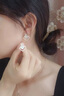 閃刻韓國字母耳釘女生日禮物新款輕奢設計感耳飾時(shí)尚耳環(huán)送媽媽女友 字母耳釘 曬單實(shí)拍圖