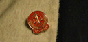 歐世信律師領(lǐng)帶 法男士女士院天平標(biāo)天秤領(lǐng)帶 藏青色領(lǐng)帶酒紅色領(lǐng)帶法 法（小胸徽） 曬單實(shí)拍圖