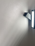 LABOT臥室床頭壁燈現(xiàn)代簡約旋轉(zhuǎn)壁燈支持米家AP燈具過道客廳書房背景墻 雅黑【可調(diào)角度】+中性光 【全光譜】旋轉(zhuǎn)壁燈-不帶開關(guān) 曬單實拍圖
