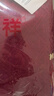 恒源祥100%羊毛衫女低領毛衣2024秋冬新款薄款洋氣媽i媽針織打底衫上衣 酒紅 3XL 建議138-150斤 曬單實拍圖