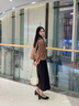 布符（Cloth Fu）布符2025年春季新款原創(chuàng)連肩袖短外套新中式國(guó)風(fēng)手工盤(pán)扣小香風(fēng) 銹紅線跡 M 曬單實(shí)拍圖