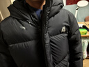 巴拉巴拉童裝兒童長(zhǎng)款羽絨服冬裝男童女童極寒保暖中長(zhǎng)款外套 黑色90001（灰鴨絨） 165 cm（充絨量297g） 曬單實(shí)拍圖