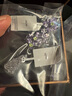 JOLEE項(xiàng)鏈女紫水晶S925銀繁花吊墜輕奢時(shí)尚彩寶飾品送女士禮物一物一證 曬單實(shí)拍圖