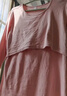 貓人純棉哺乳上衣春秋冬款孕婦睡衣打底衫嬰兒棉喂奶秋衣月子服保暖衣 元氣粉【100%純棉】 2XL (建議140-180斤) 曬單實拍圖