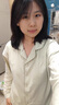 雅鹿睡衣女款春秋純棉2025新款帶胸墊春款家居服套裝可外穿女士夏季 NSALM-LMSJ588 【帶胸墊】 XL 【推薦120-140斤】 曬單實(shí)拍圖
