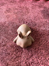 宇軒 紫砂茶寵生肖兔子擺件 手工茶藝可養小號兔茶玩功夫茶具配件 可愛(ài)兔紅泥 曬單實(shí)拍圖