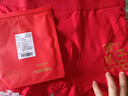 蝶安芬紅色內褲男本命年馬年禮物大紅結婚平角短褲大碼新年四角褲頭底褲 健康平安+福祿雙全 L 曬單實(shí)拍圖