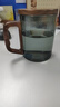 憶壺茶茶杯玻璃泡茶杯不銹鋼內(nèi)膽杯子茶水分離杯辦公杯泡紅茶杯綠茶杯 【不銹鋼內(nèi)膽】黑色木語杯400ml 曬單實拍圖