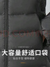 雪中飛90鴨絨輕薄款羽絨服女士可脫卸帽中老年媽媽裝秋冬保暖外套180 曬單實(shí)拍圖