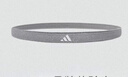 阿迪達斯（adidas）運動(dòng)發(fā)帶吸汗男女導汗止汗帶健身運動(dòng)頭巾跑步防汗束頭帶 1條裝(灰) 曬單實(shí)拍圖