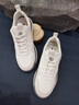 雅格獅丹（Aquascutum）男鞋2025夏季新款透氣運動休閑鞋男士頭層牛皮透氣軟底鞋子男 白色 40 【偏大一碼】 曬單實拍圖
