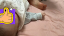 童泰四季1-18月嬰幼兒男女寶寶家居舒適純棉內(nèi)衣偏開連體衣 藍(lán)色 66cm 曬單實(shí)拍圖