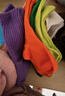季米塔（Jimita）兒童襪子春秋薄款純棉女童中筒襪彩色多巴胺糖果襪秋季寶寶堆堆襪 曬單實(shí)拍圖