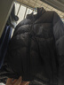 gxgjeans男裝2024年冬季新款面包服短款立領(lǐng)羽絨服 黑色-2 175/L 曬單實(shí)拍圖
