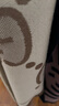 巴利（BALLY）新款女士羊毛圍巾印花LOGO披肩外搭圍脖送女友 6305008 棕色6305008 曬單實(shí)拍圖