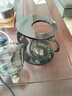獵玄玻璃自動(dòng)泡茶器懶人茶具磁吸泡茶壺現代簡(jiǎn)約功夫茶具茶盤(pán)茶杯整套 月牙煙灰磁吸茶具 曬單實(shí)拍圖