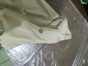 百草園羽絨服收納袋壓縮袋衣物衣服旅行便攜整理專用袋子四件套收納神器 可視款-米色超大號（40x30x18cm) 【1個】壓縮不傷衣物/羽絨服專用 曬單實拍圖