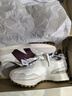 NEW BALANCE女鞋 25夏季新款NB327系列輕便透氣女子休閑鞋老爹鞋緩震運動鞋 327系列/米白/藏青/曬圖退10【元】 36 (腳長22.5cm) 曬單實拍圖