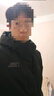森馬(Semir)防護外套|商場同款中國國家地理系列羽絨服男長款2024冬 黑色90001 M 曬單實拍圖