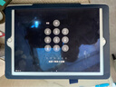 噠尚適用蘋果平板ipad Air2保護(hù)套A1566/1567/1474休眠皮套殼ipad10.2簡約 Air/Air2 通用 深藍(lán) 曬單實拍圖