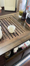 恩壽溯嵌入式茶盤茶海茶臺仿烏金石家用排漏水板新款人造整塊石茶盤 主圖款 曬單實拍圖