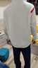 李寧（LI-NING）羽毛球服男女同款長款運(yùn)動套裝跑步健身衛(wèi)衣 標(biāo)準(zhǔn)白 M  曬單實拍圖
