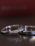 CRD克徠帝【現(xiàn)貨閃發(fā)】愛之指引鉆石情侶款對戒結(jié)婚訂婚求婚鉆戒 PT950鉑金 男戒 約2分 曬單實(shí)拍圖