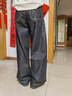 逸陽(yáng)天絲棉直筒牛仔褲女2025年春秋季新款寬松顯瘦窄版闊腿長(cháng)褲子 黑金色 26 曬單實(shí)拍圖