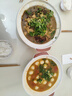 JAHE陶瓷酒精爐鍋仔底座中式小火鍋干鍋酒店燉菜干燒砂鍋家用干鍋套裝 三足酒精爐+淺煲 10寸 曬單實拍圖