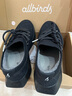 Allbirds 羊毛鞋Wool Dasher2 Mizzle羊毛跑鞋輕便防潑水防滑男女運動鞋 自然黑（卡其底） 42 /M9 男碼 曬單實拍圖