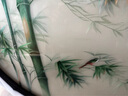 云儒唐樊 蘇州刺繡畫圓形裝飾畫成品掛畫純手工蘇繡竹子小鳥竹報(bào)平安玄關(guān)書房軟裝字畫送朋友喬遷開業(yè)賀禮 竹報(bào)平安 圓框 直徑86CM 曬單實(shí)拍圖