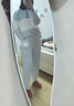 蕉內【王一博同款】絨絨555H半邊絨睡衣女士秋冬情侶家居服套裝加厚 曬單實(shí)拍圖