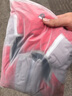 SLPC狗狗衣服冬天中大型犬柯基馬犬狗棉衣保暖反光可牽引德牧寵物服裝 紅色 4XL（約40到50） 曬單實拍圖