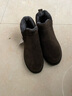 回力男鞋雪地靴冬季加絨加厚保暖懶人一腳蹬棉鞋 3200 全黑色 43  曬單實(shí)拍圖
