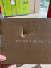 Tommy Hilfiger【絲棉混紡】秋冬男紅白藍條紋鑲邊內(nèi)搭打底毛衣針織衫36520 曬單實拍圖