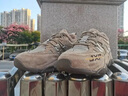 Jeep吉普男鞋冬季加絨保暖大棉鞋男加厚防滑皮毛一體抗寒低幫雪地靴 灰色（皮鞋碼） 41 曬單實(shí)拍圖