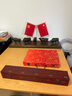 沫水書(shū)畫(huà)錦盒禮盒字畫(huà)盒宣紙綾布卷軸包裝盒收藏收納盒子冊(cè)頁(yè)錦盒對(duì)聯(lián)錦盒四條屏錦盒手工盒子支持定做定制 紅書(shū)法 內(nèi)徑【53*7*7cm】外徑【55*8*8cm】 曬單實(shí)拍圖