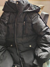 尚都比拉連帽防風(fēng)棉服女冬季加厚保暖棉衣短款面包服棉襖外套 黑色 M  曬單實(shí)拍圖