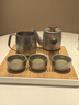 帝國（Diguo）旅途日式簡約旅行茶具套裝便攜式戶外旅游露營泡功夫茶具禮盒送禮 銀色套裝 曬單實拍圖