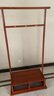 貢藝名居紅木家具緬甸花梨（學(xué)名：大果紫檀）衣帽架鞋架新中式實(shí)木抽屜簡(jiǎn)約臥室掛衣架 曬單實(shí)拍圖