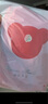 Classic Teddy精典泰迪童裝女童連衣裙兒童國(guó)風(fēng)拜年服中小童毛呢長(zhǎng)裙 大紅 120  曬單實(shí)拍圖