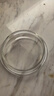 玻璃杯杯子通用 馬克杯玻璃杯蓋透明玻璃茶壺蓋杯蓋子 水杯蓋配蓋 平款內(nèi)8.1外9.7cm 曬單實拍圖